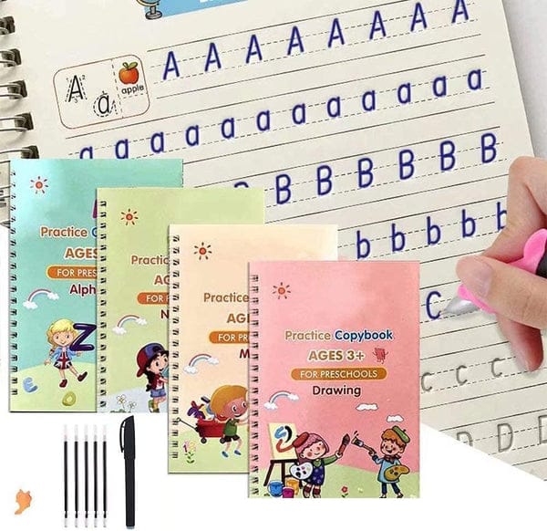 Sank Magic Tracing Book for Kids – Reusable Writing Practice Set
