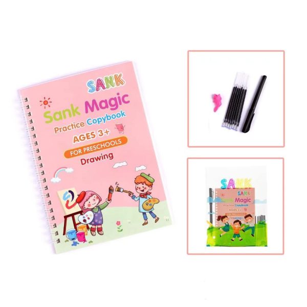 Sank Magic Tracing Book for Kids – Reusable Writing Practice Set