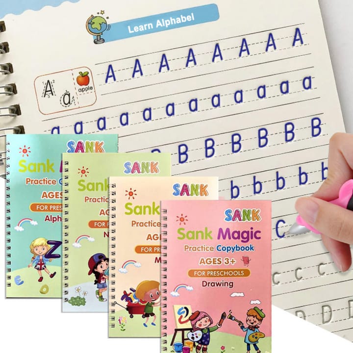 Sank Magic Tracing Book for Kids – Reusable Writing Practice Set