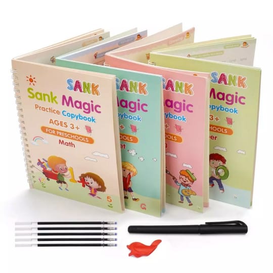 Sank Magic Tracing Book for Kids – Reusable Writing Practice Set